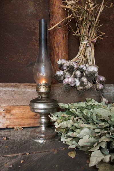 灯油ランプ — ストック写真