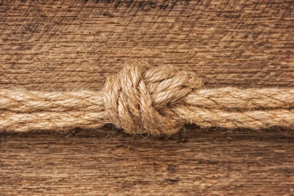 Rope with knots Stock Picture