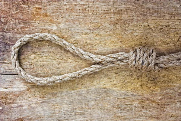Rope with knots — Stock Photo, Image