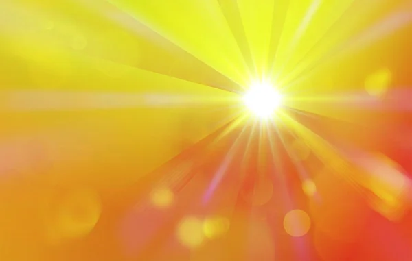 Поток солнечного света — стоковое фото