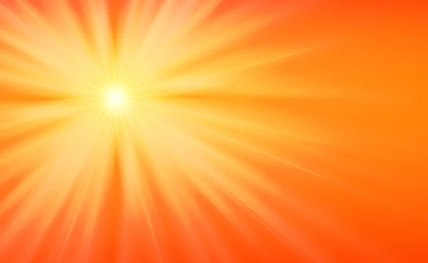 Поток солнечного света — стоковое фото
