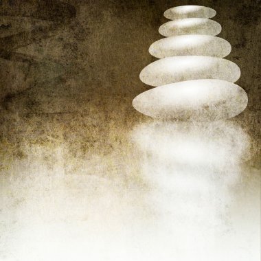 Zen stones background clipart