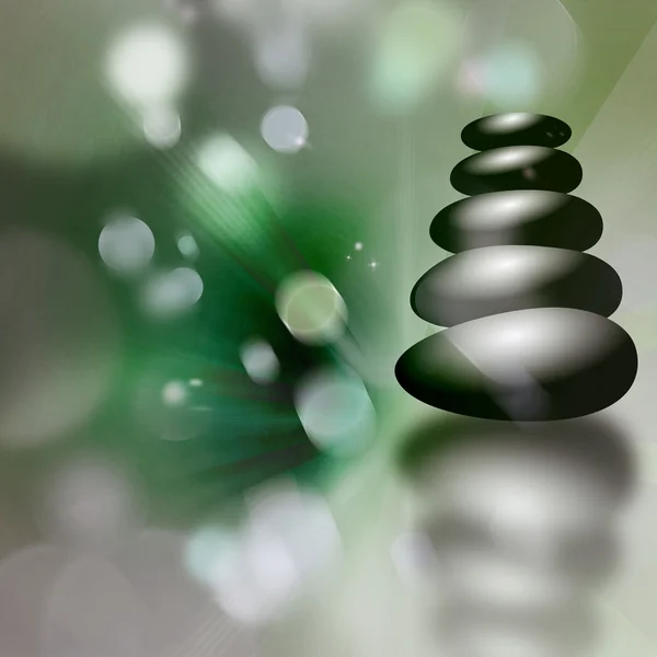 Zen stones background — Stock Photo, Image
