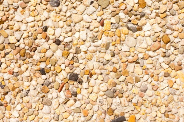 Pebbles fundo textura padrão — Fotografia de Stock