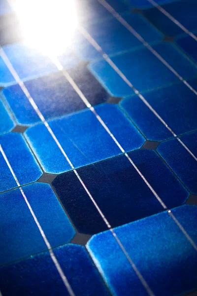 Células solares padrão textura de fundo — Fotografia de Stock