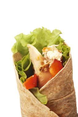 Chicken wrap clipart