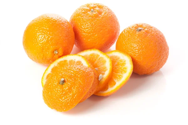 Fyra mandariner — Stockfoto