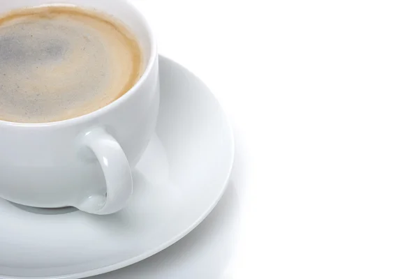 Tazza di caffè bianco — Foto Stock