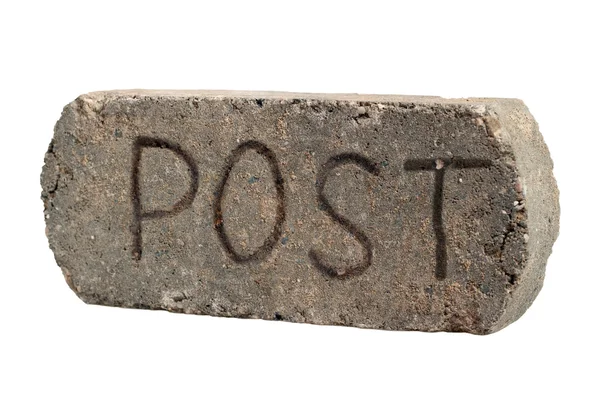 stock image Post sign