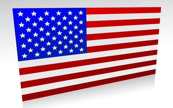 미국 국기의 그림 — 스톡 사진