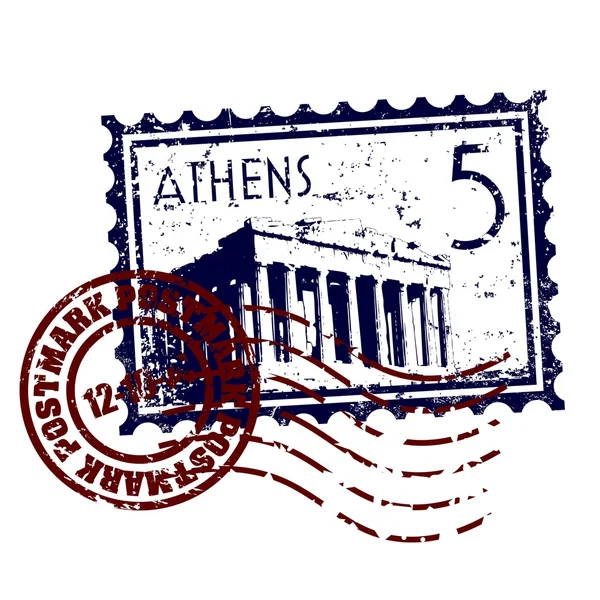 stock image  illustration of stamp or postmark style grunge