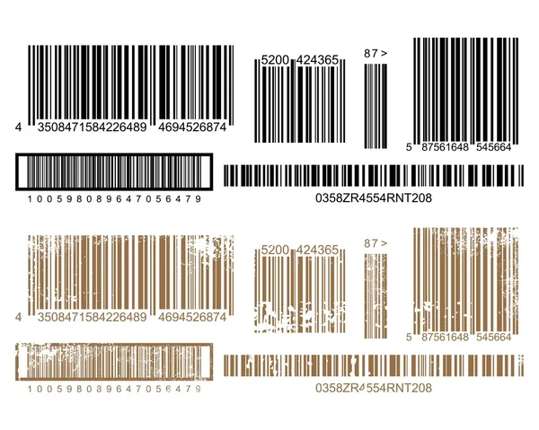 Ilustração do código de barras — Fotografia de Stock