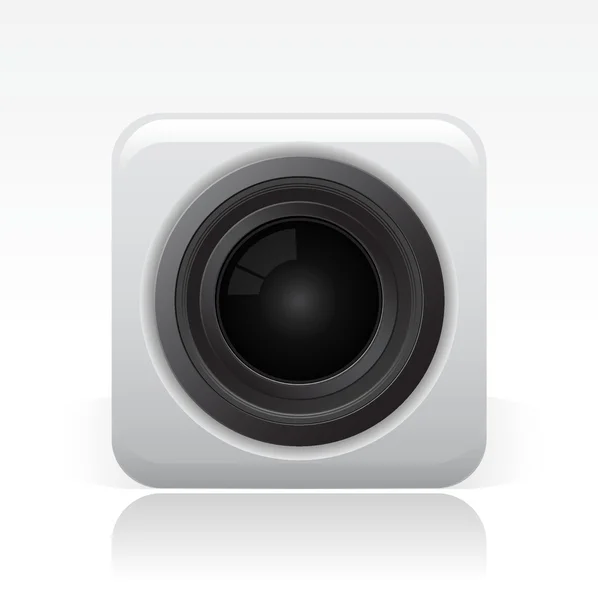 카메라 렌즈의 삽화 — 스톡 사진