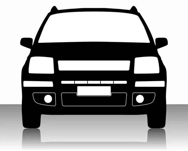 Illustration of car silhouette — Stockfoto
