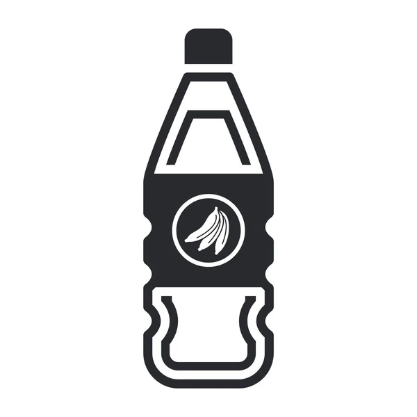 Illustrazione di icona raffigurante una bottiglia di succo di frutta — Foto Stock