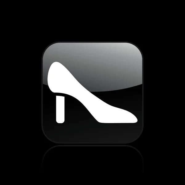 Abbildung einzelner eleganter Schuhe — Stockfoto