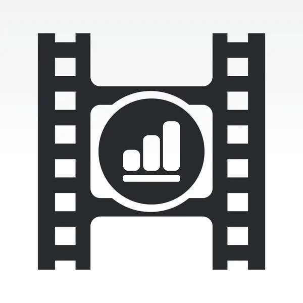 Illustration of volume video button — Stock fotografie