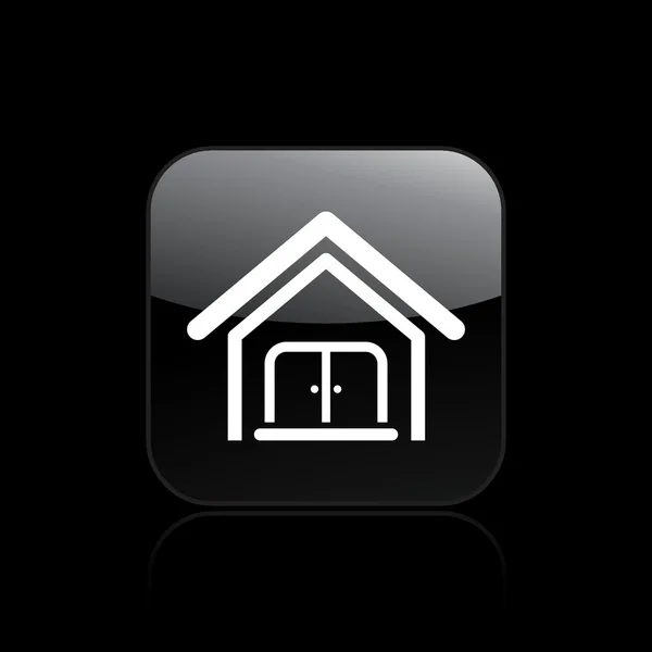 Illustration of house single icon — Φωτογραφία Αρχείου