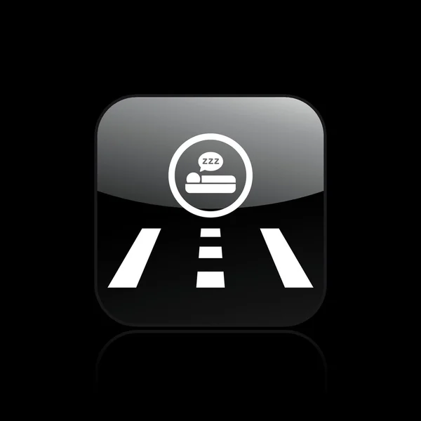 Illustration of road icon — Stock Photo, Image