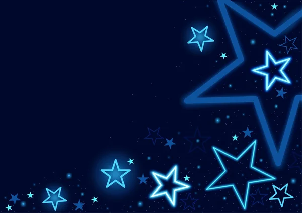 Blue Stars Background — Stock Photo, Image