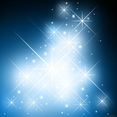 Starry background clipart