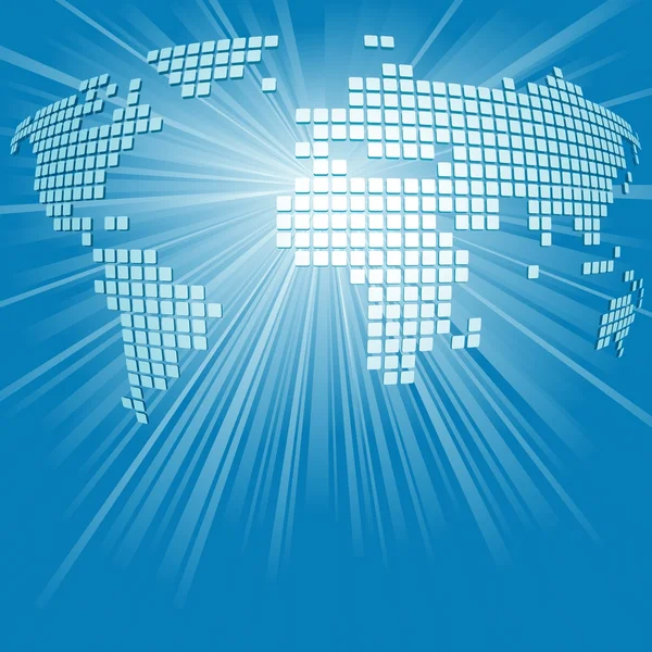 World Map Background — Stock Photo, Image