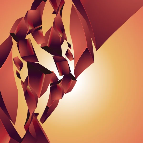 Fond vectoriel style chocolat abstrait — Image vectorielle