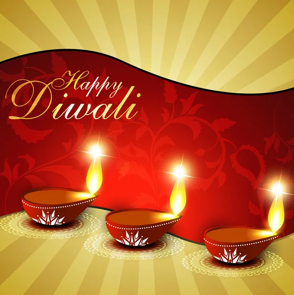 Fond de Diwali — Image vectorielle