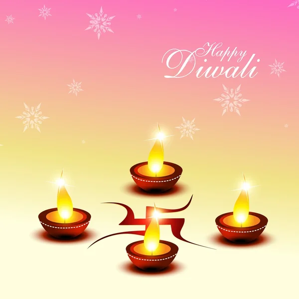 Diwali background — Stock Vector