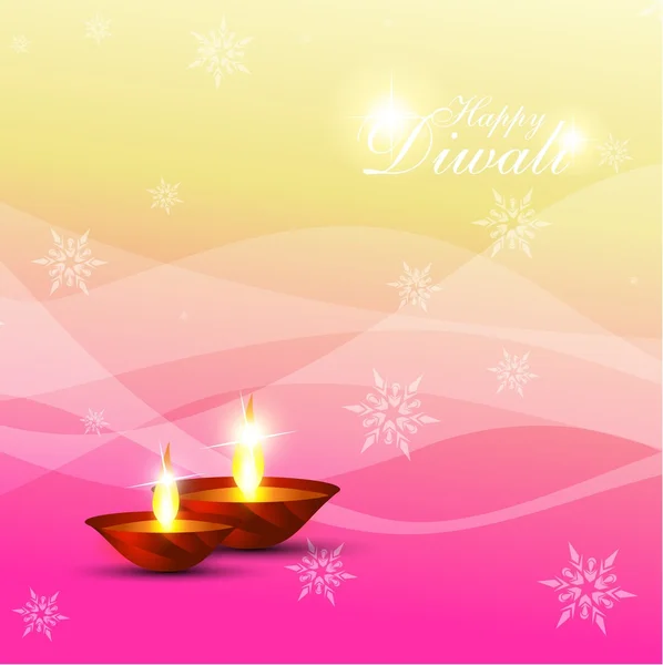 Diwali diya — Image vectorielle