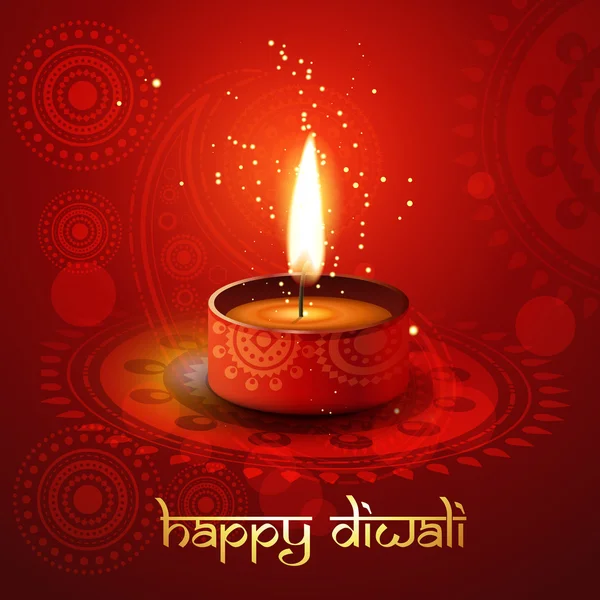 Diwali diya — Διανυσματικό Αρχείο