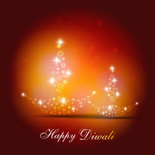 Diwali diya — Image vectorielle