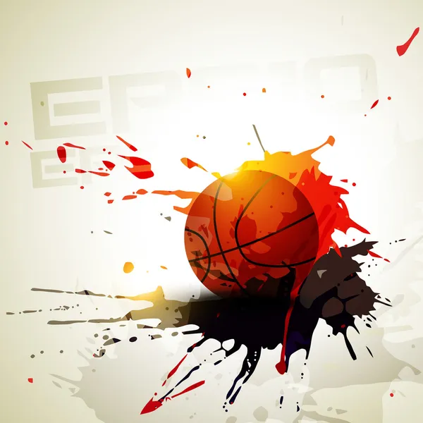 Vektör Basketbol — Stok Vektör