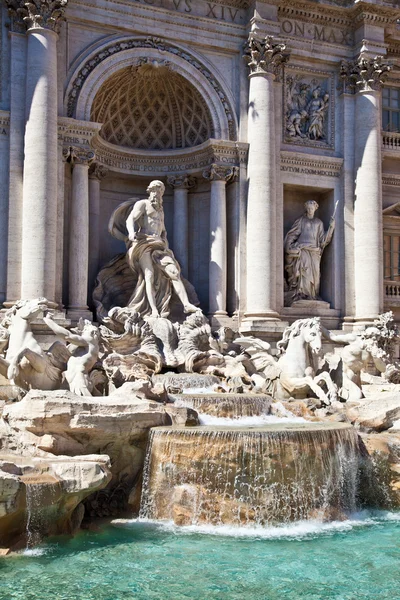 Fontana di trevi-罗马，意大利 — 图库照片