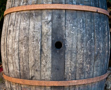 Old barrel clipart