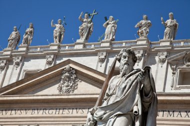 Vatican Statues clipart