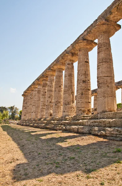 Templo de Paestum - Itália — Fotografia de Stock