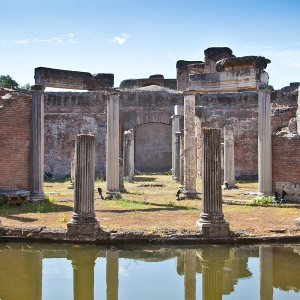 A római kori oszlopok — Stock Fotó