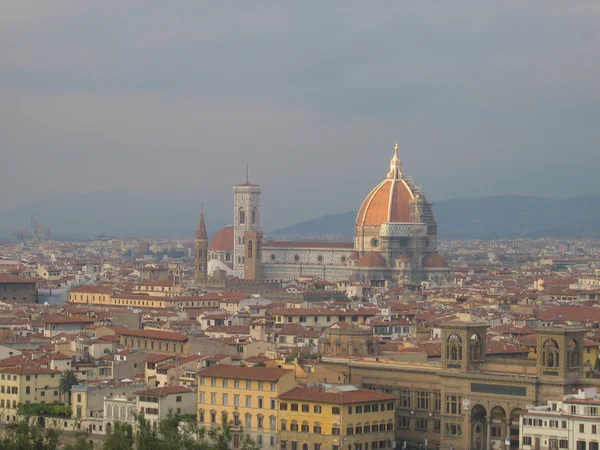 Firenze városára, a naplemente — Stock Fotó