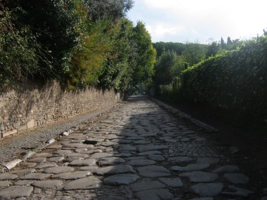 Appian Way-Via Appia clipart