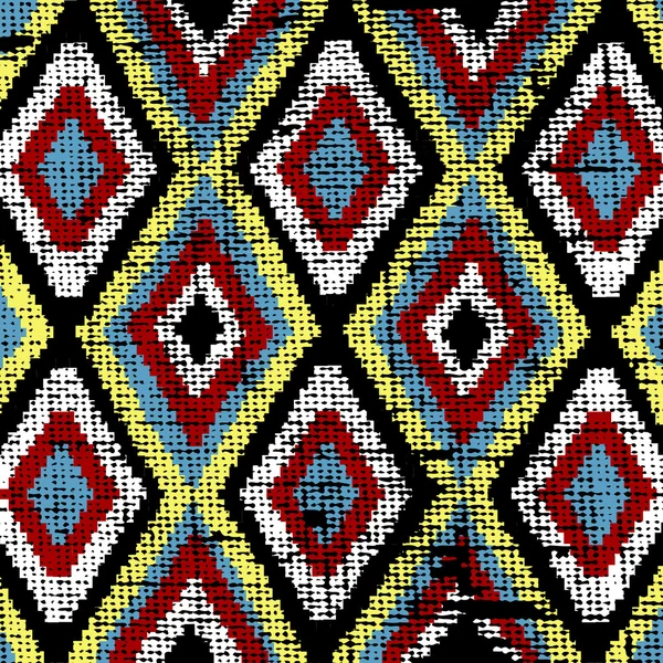 Gamla etniska canvas tyg textur — Stockfoto
