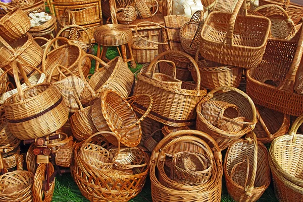 A lot of baskets — Stock Photo, Image