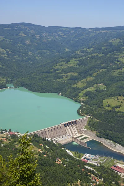 Centrale hydroélectrique, barrage Perucac — Photo