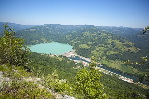 stock image Hydroelectric Power Station, Perucac Dam