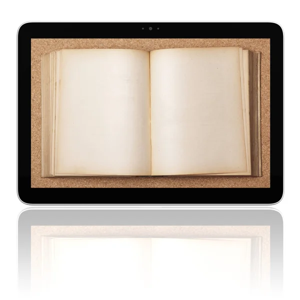 E-book e-olvasó tabletta számítógép — Stock Fotó