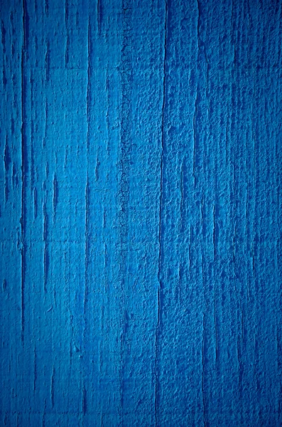 Ahşap zemin üzerinde mavi boya — Stok fotoğraf