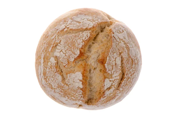 Pão redondo de trigo branco — Fotografia de Stock