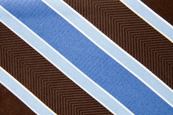 Çizgili boyun kravat görünümünü kapatmak — Stok fotoğraf