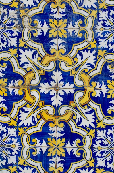 Застекленная плитка Португалии — стоковое фото