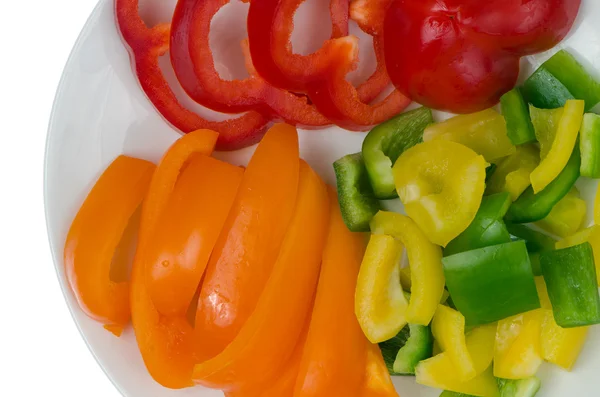 Bell Pepper slices — Stock Photo, Image